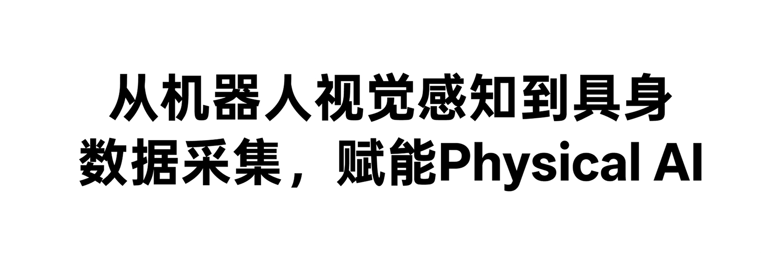 从机械人视觉感知到具身数据采集，，，，，，，，赋能 Physical AI