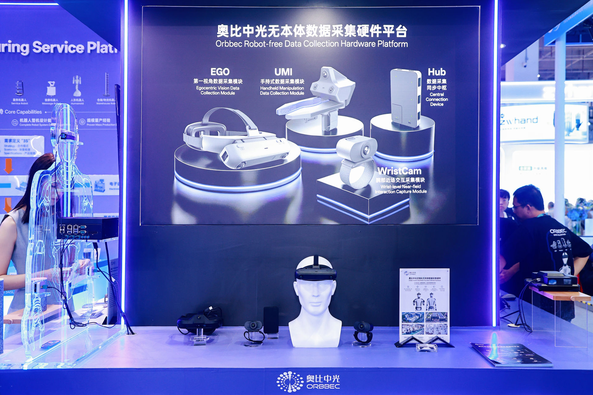 z6娱乐中光无本体数据采集硬件平台现场展示图2